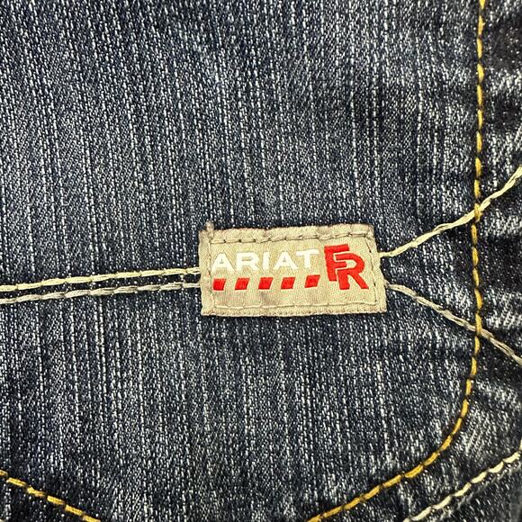 Ariat FR Jeans Womens 28R Mid Rise Boot Flame Resistant Western‎ Work Denim - Picture 7 of 9